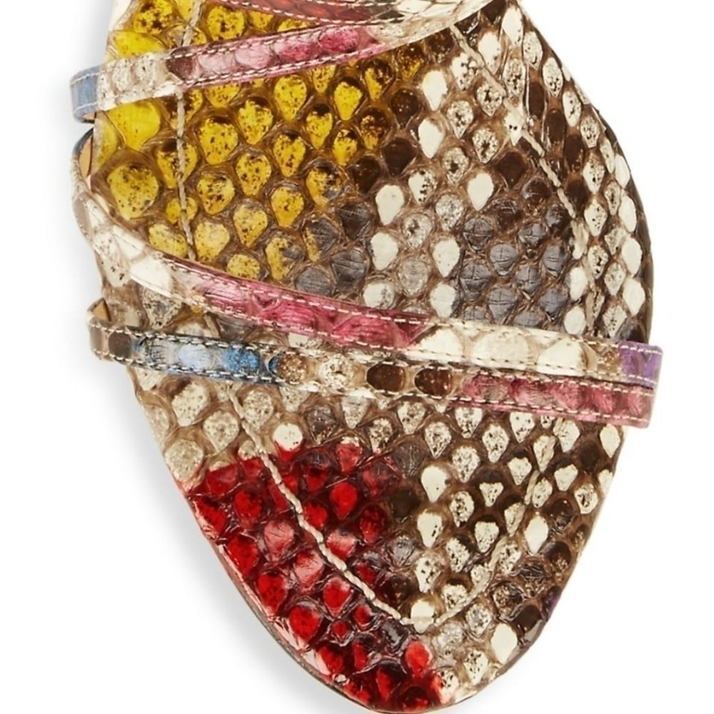 Alexandre Birman Python Slingback Sandals NWT - image 5